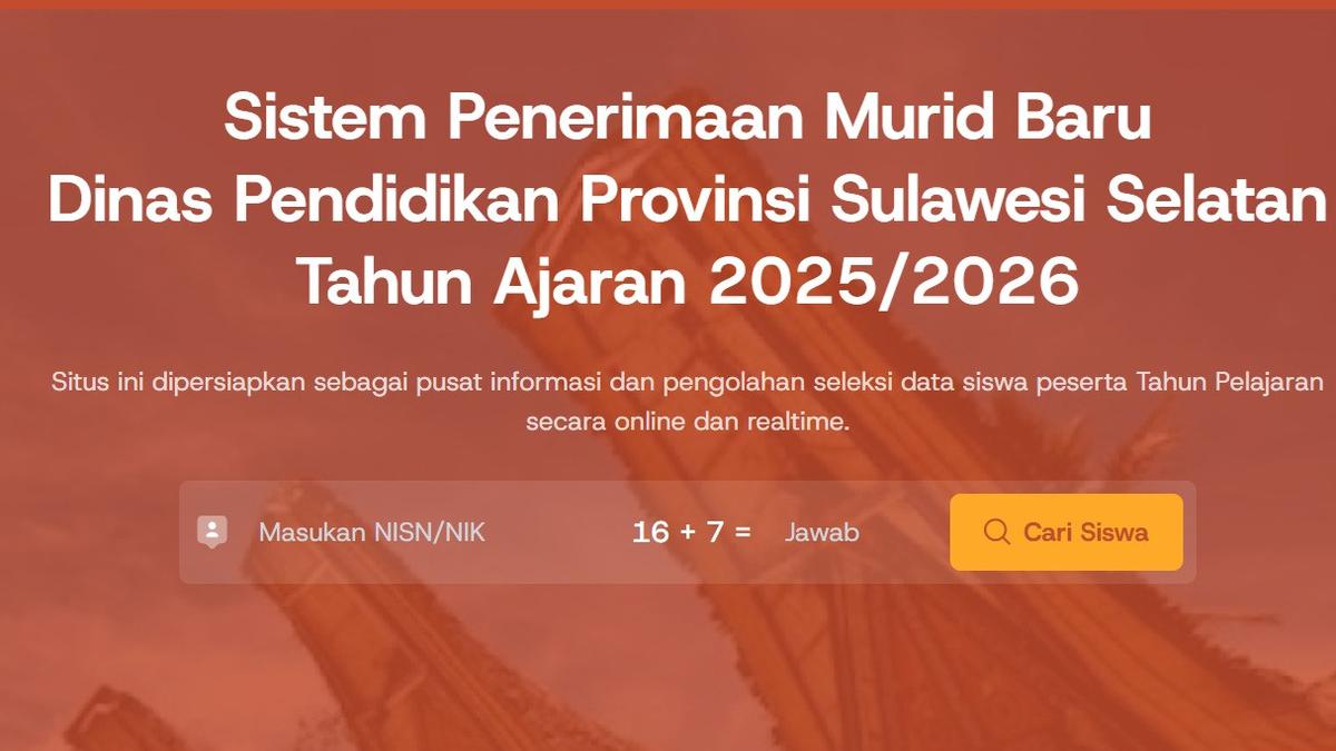 Jadwal SPMB SMA, SMK, dan Sekolah Asrama di Sulsel 2025, Berikut Tata Cara Daftarnya