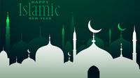 Ilustrasi Tahun Baru Islam. (Image by starline on Freepik)