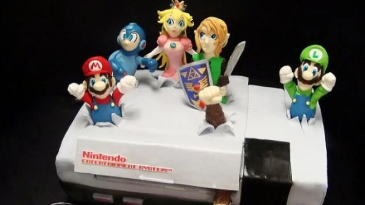 Begini Jika Dunia Video Game Disulap Menjadi Kue