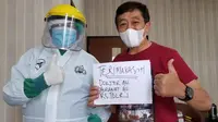 Cerita Eks Jubir Polri Slamet Pribadi Berdamai dengan Covid-19