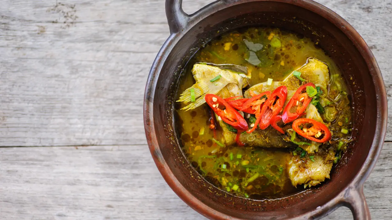 Resep ikan asap santan