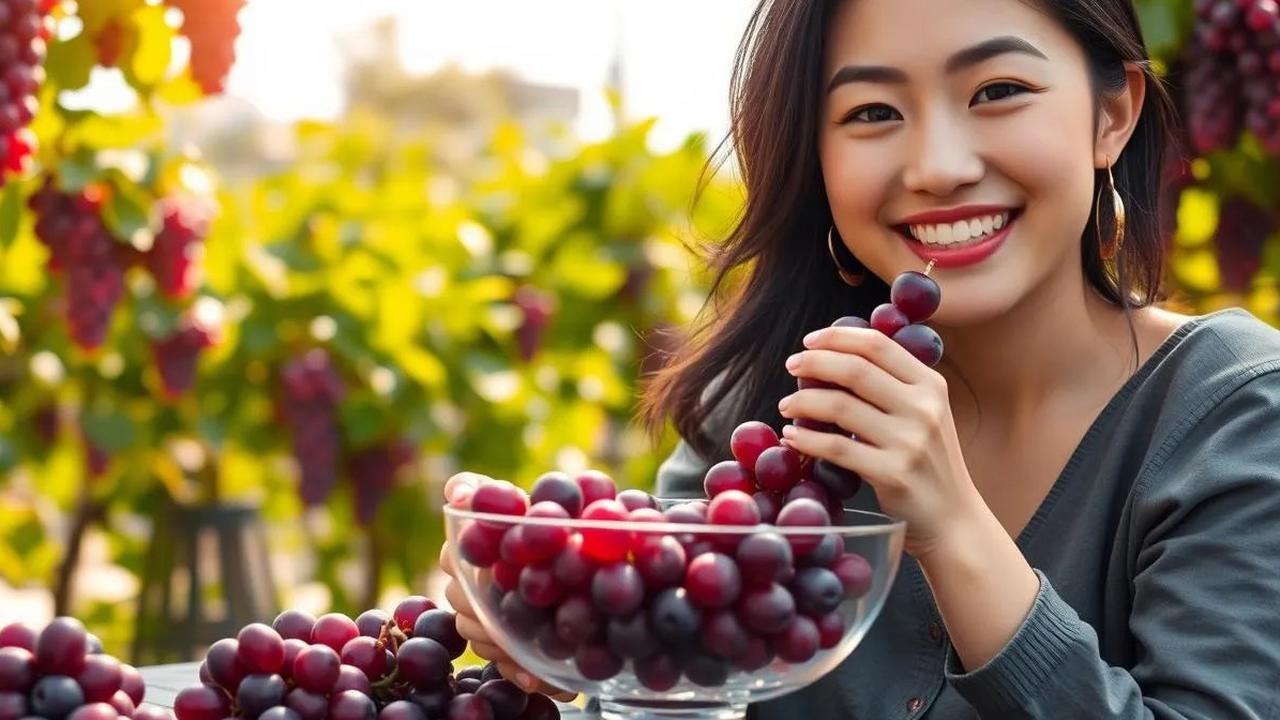 Buah Anggur Merah Kaya Manfaat Untuk Kesehatan, Salah Satunya Bisa Turunkan Berat Badan