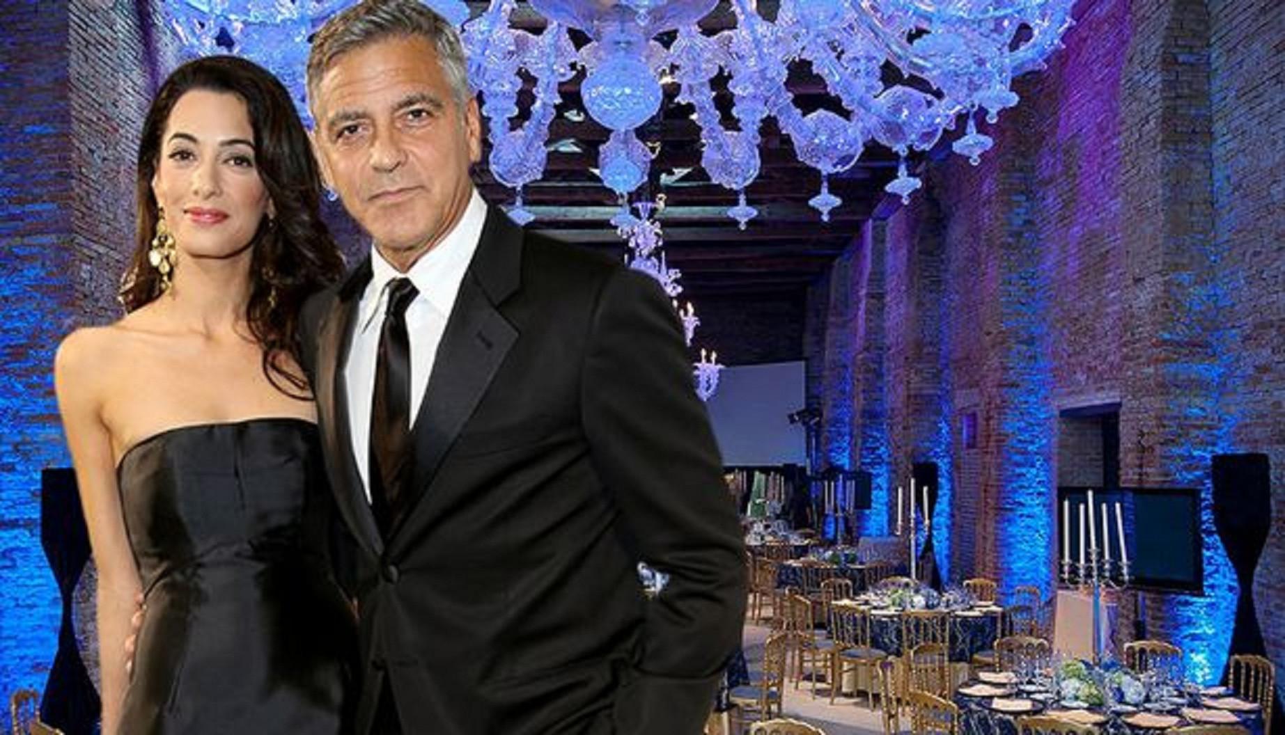 George Clooney dan Amal Alamuddin (mirror.co.uk)