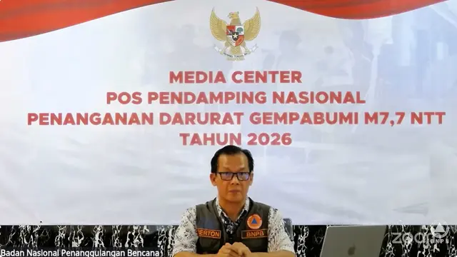 Plt Kepala Pusat Data Informasi dan Komunikasi Kebencanaan BNPB Berton SP Panjaitan.