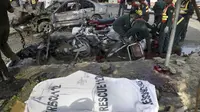 Bom Bunuh Diri Meledak di Pasar Pakistan, 26 Tewas