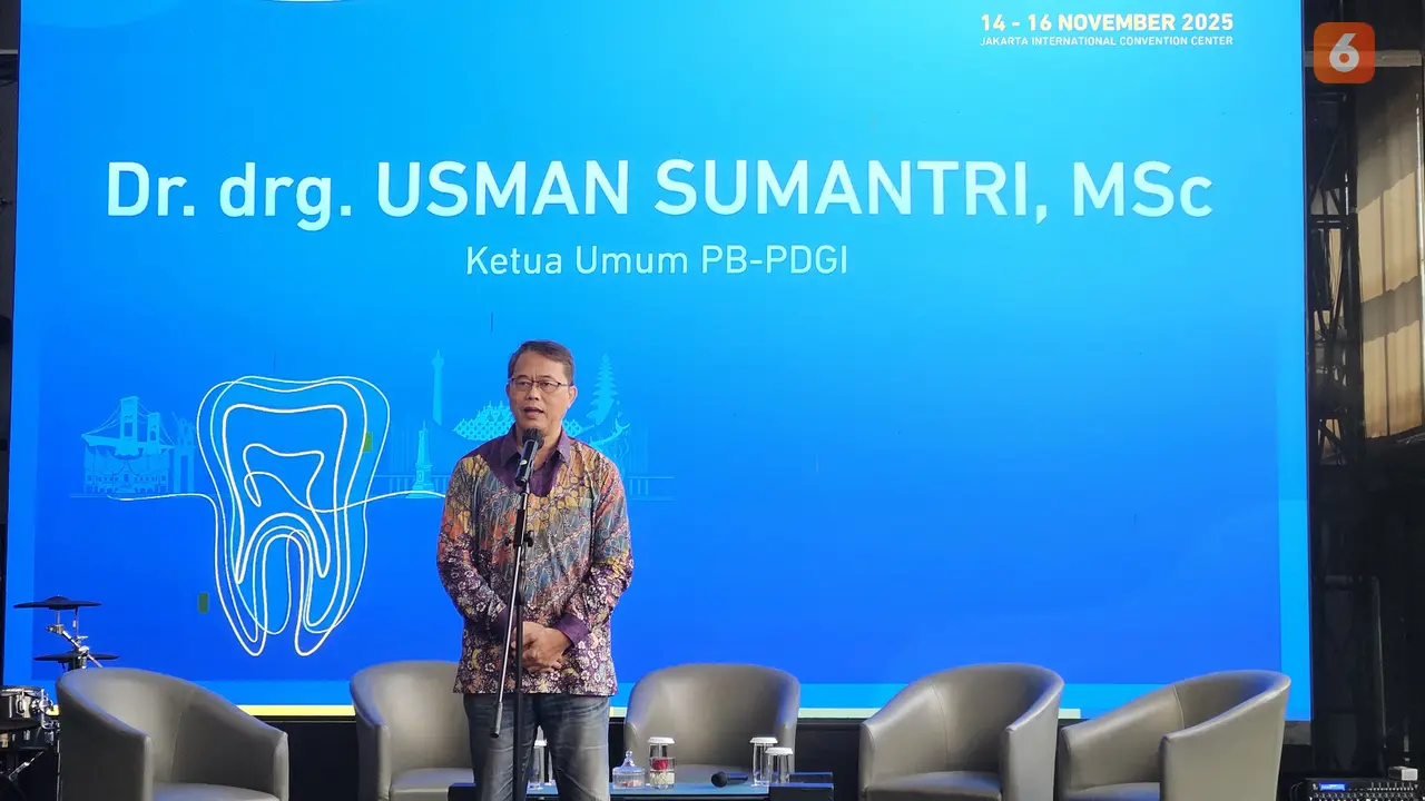 IDEC 2025 hadir dorong transformasi kesehatan gigi, tingkatkan akses layanan di daerah terpencil lewat teknologi dan kecerdasan buatan (AI). (Foto: Aditya Eka Prawira/Liputan6.com)