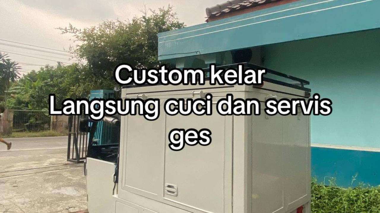 Unik Banget, Lika Liku Pria Putuskan Buka Usaha Kopi Pakai Bajaj Ini Curi Perhatian