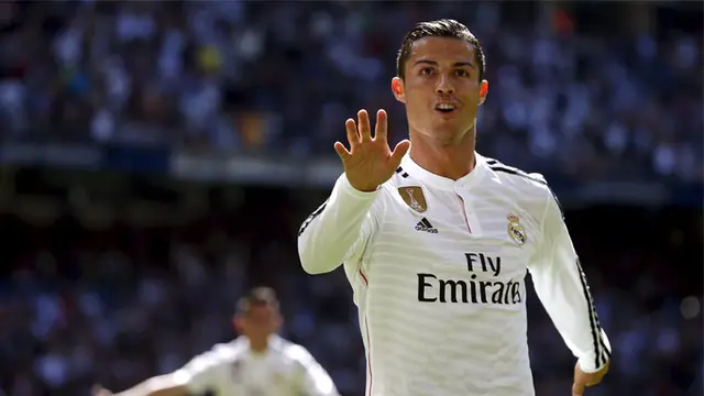 Penyerang Real Madrid Cristiano Ronaldo