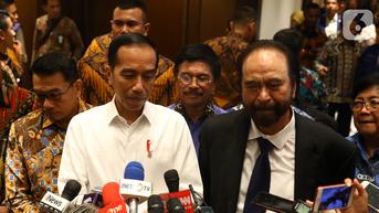 Ada Apa di Balik Pertemuan Surya Paloh dan Jokowi di Istana Negara pada Selasa Malam?