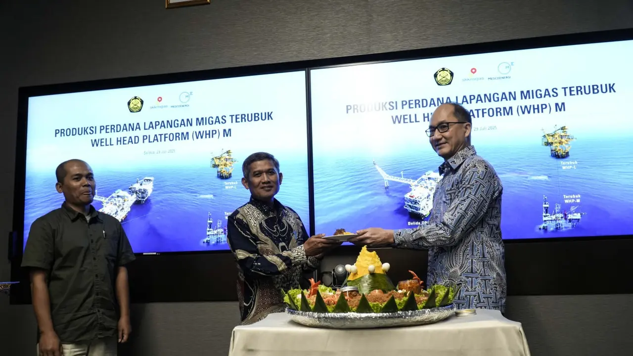 Medco E&P Natuna Ltd (Medco E&P) mengumumkan produksi perdana minyak dan gas bumi (Migas) dari Proyek Terubuk Well Head Platform (WHP) M di South Natuna Sea Block B. (Foto: istimewa)