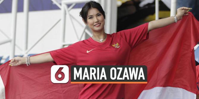 VIDEO: Maria Ozawa Dukung Timnas Indonesia U-22 Saat Hadapi Thailand