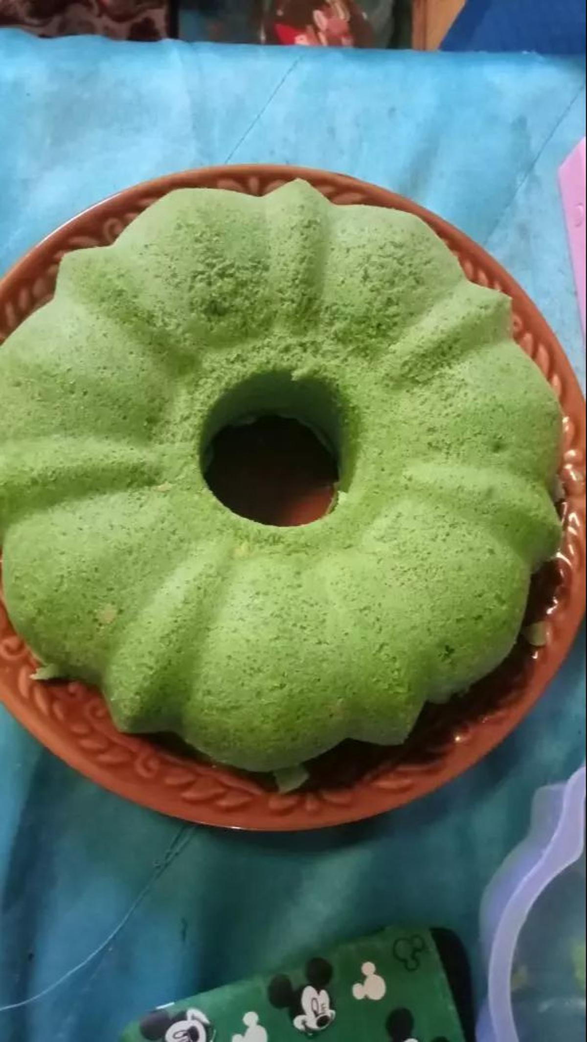 <b>Bolu Kacang Hijau Pandan</b>