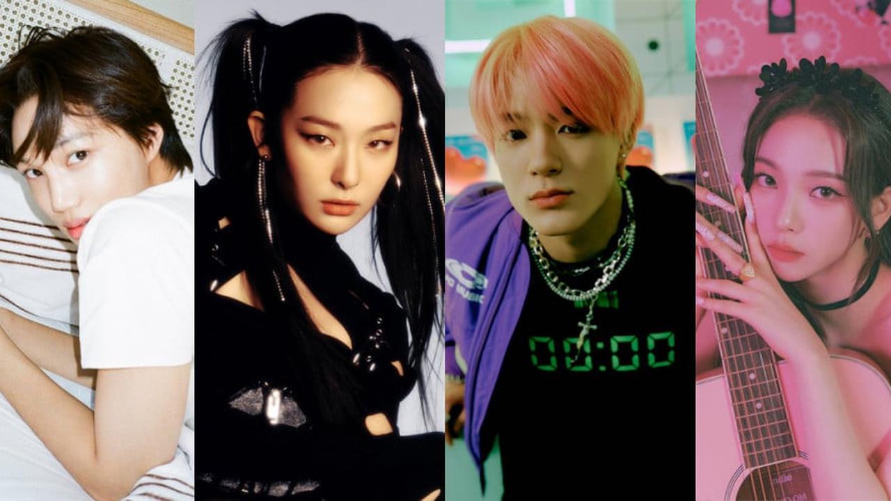 Kolaborasi Jeno NCT, Seulgi Red Velvet, Karina Aespa, Kai EXO dalam Konser 2022 Winter SMTOWN: SMCU Palace