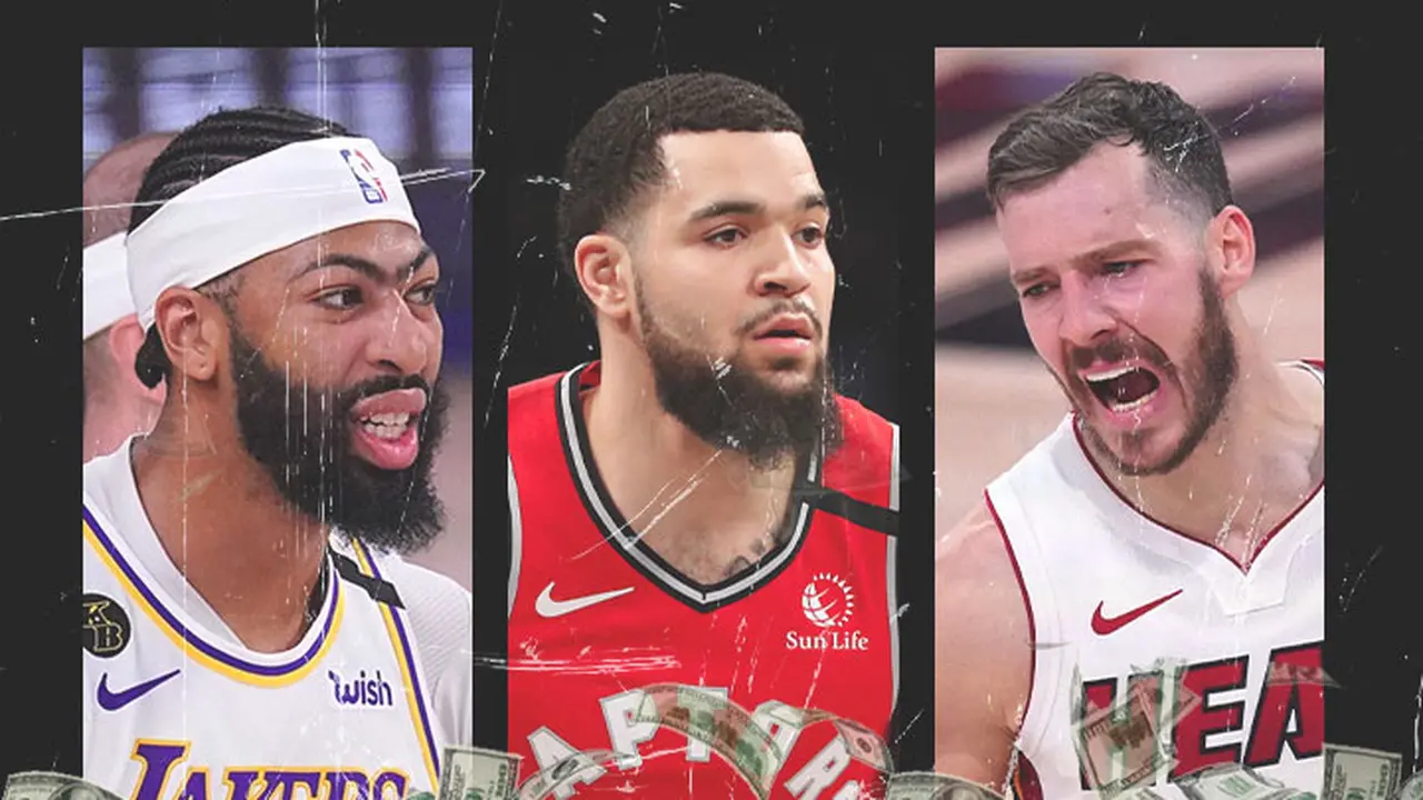 NBA - Anthony Davis, Fred VanVleet, Goran Dragic