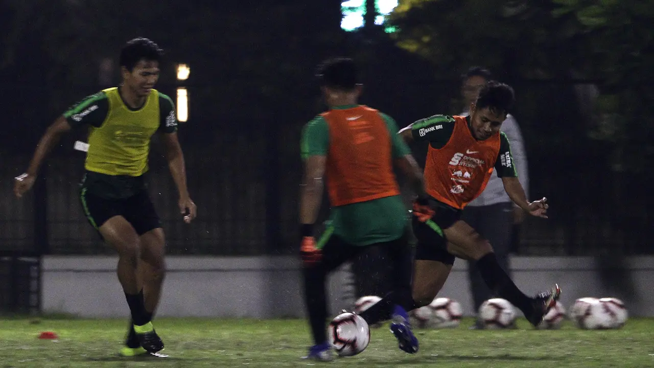 Latihan Timnas Indonesia