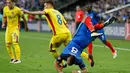 Pertandingan perdana Euro 2016 antara Prancis versus Rumania di Stade de France, Prancis (11/6). Prancis menang dengan skor 2-1. (Reuters/ Darren Staples)