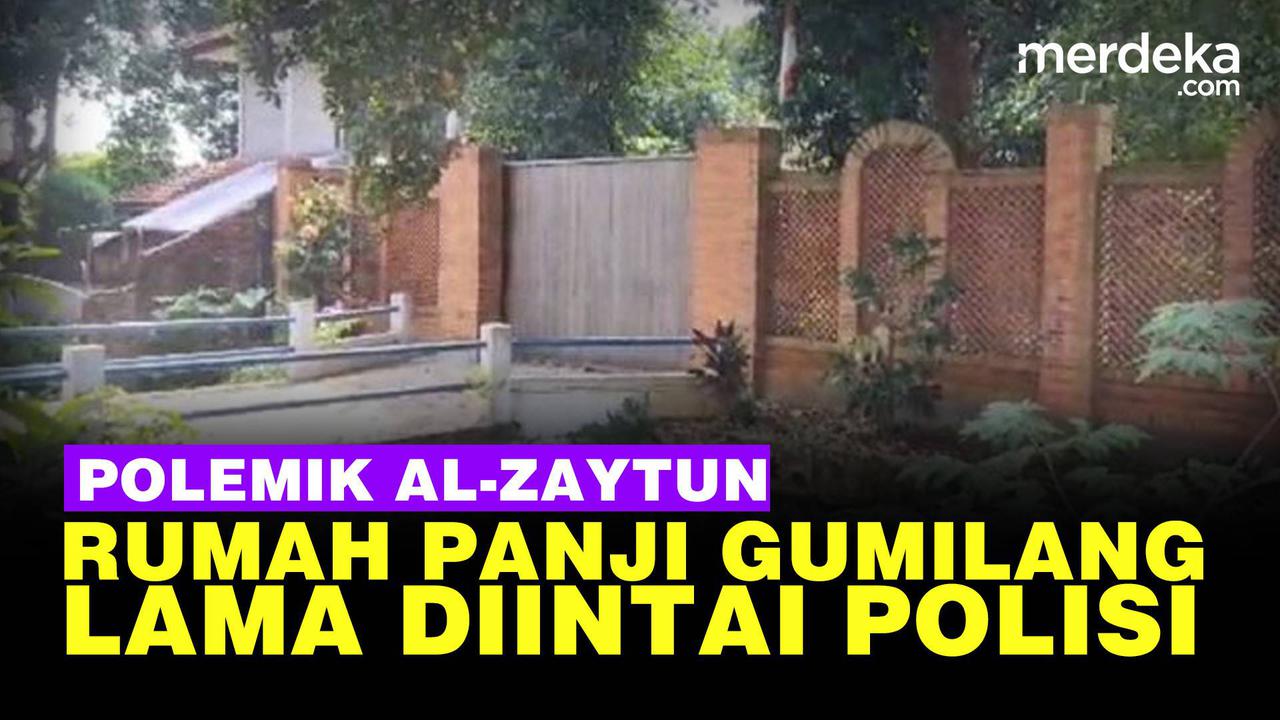 VIDEO: Penampakan Rumah Panji Gumilang, Diintai Polisi Sejak Viral Polemik Al Zaytun