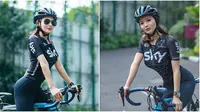 7 Gaya Wika Salim Pakai Sepeda Balap Ini Curi Perhatian Netizen