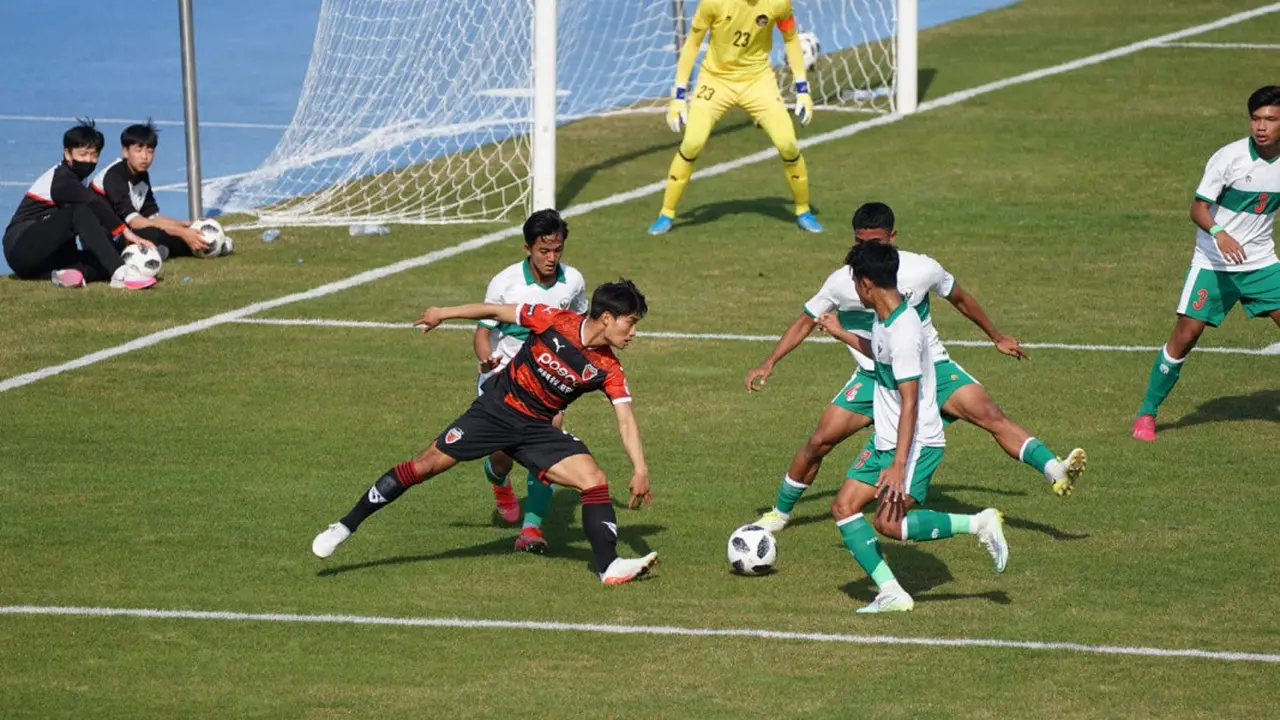Timnas Indonesia U-19 Vs Pohang Steelers.