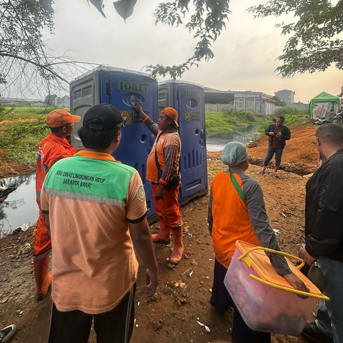 Pemprov DKI Jakarta Sigap Tangani Korban Kebakaran di Kapuk Muara