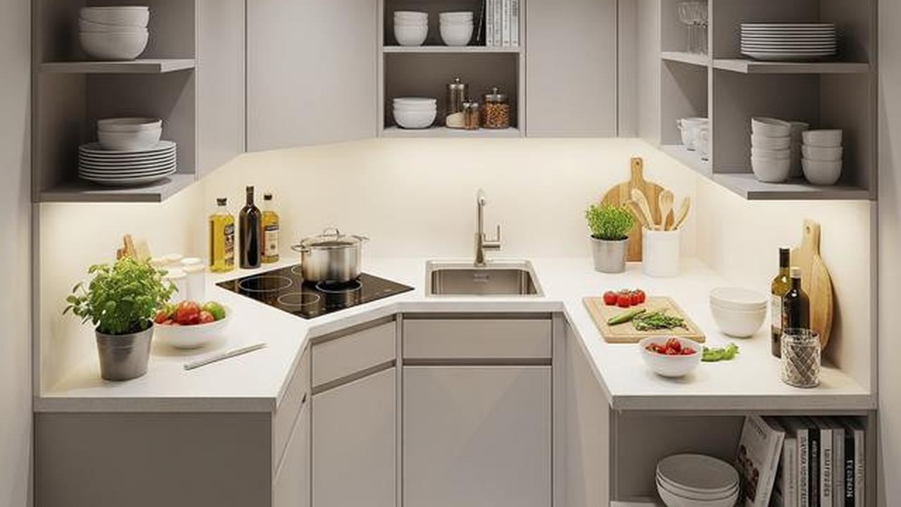 7 Desain Dapur Mini 22 Meter, Cantik dan Fungsional untuk Rumah Kecil