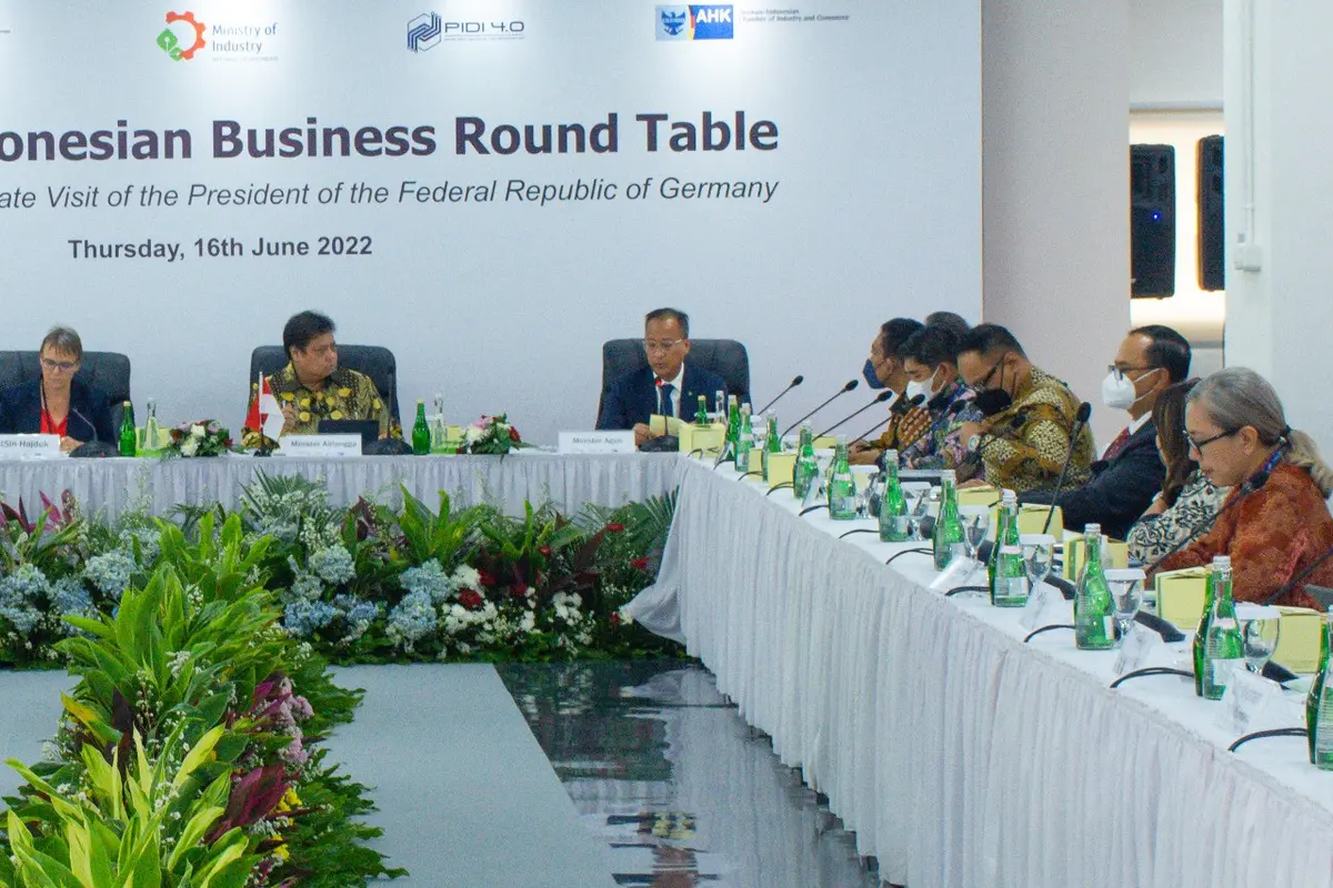 LPEI turut memfasilitasi Kementerian Perindustrian RI menyelenggarakan acara roundtable business meeting for high level representatives of leading Indonesian and German companies dan exhibition