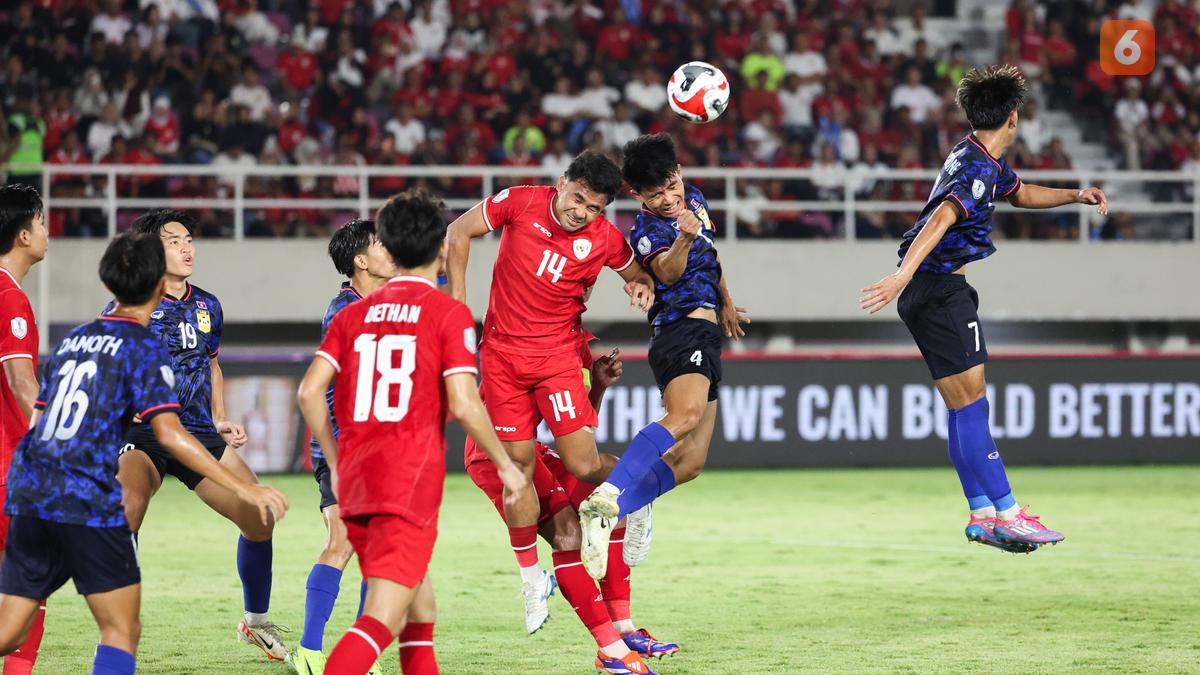 Bek Laos U-23 Ungkap 2 Ketakutannya pada Timnas Indonesia U-23: Transisi dan Lemparan ke Dalam Robi Darwis