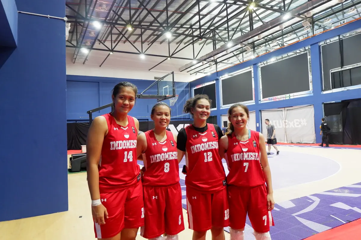 Timnas 3x3 putri Indonesia U-18