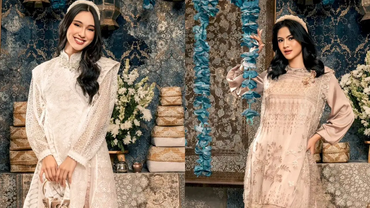 6 Potret Gaya Anggun Artis Lakoni Pemotretan Bertema Lebaran, dari Hana Saraswati hingga Yasmin Napper