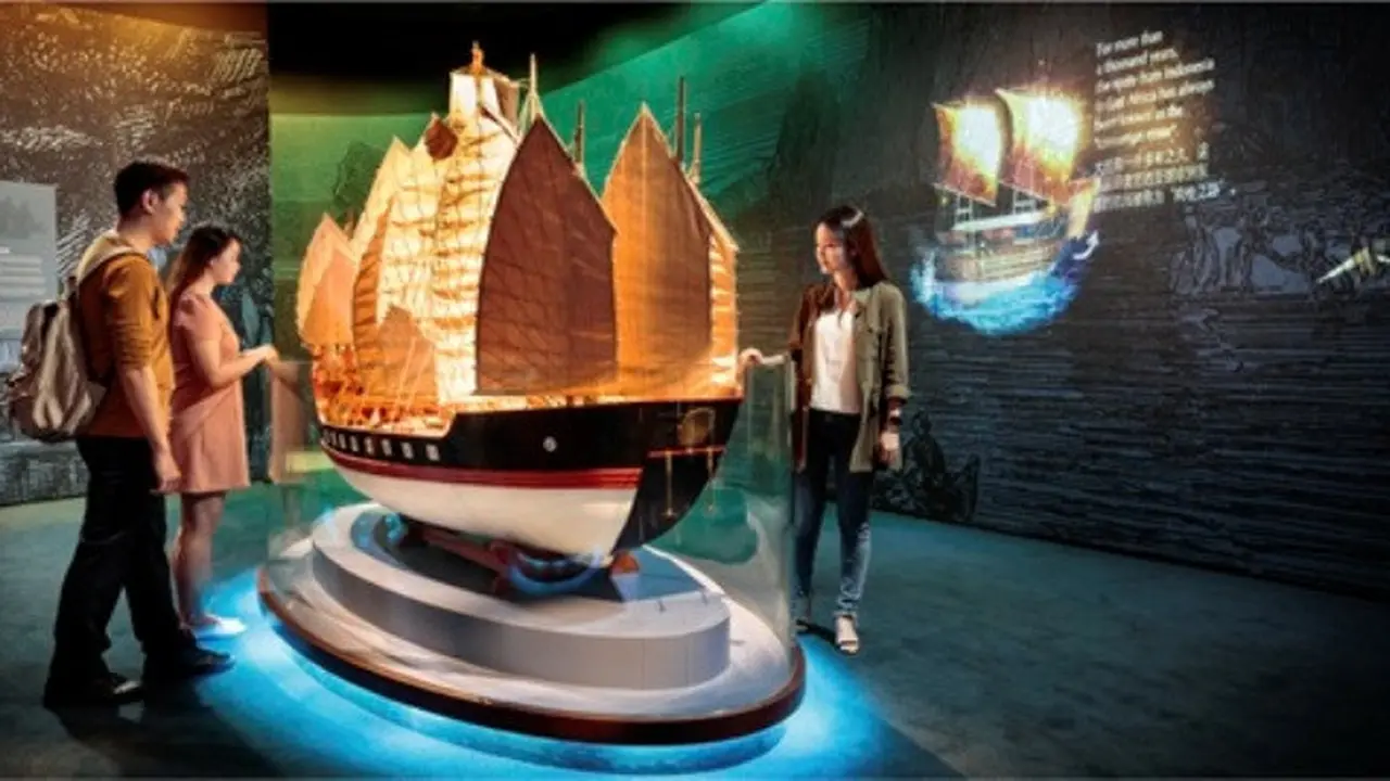 Jelajah Maritim di Maritime Experiential, Resorts World Sentosa