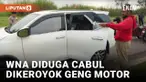WNA Korsel Dianiaya Anggota Geng Motor XTC Usai Diduga Mesum di dalam Mobil