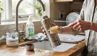 9 Cara Menghilangkan Bekas Kopi atau Teh pada Botol Minum, Pakai Bahan Sederhana