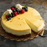 ilustrasi cheesecake/Elena Veselova/Shutterstock