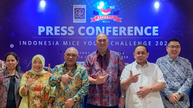 Jumpa pers Indonesia MICE Youth Challenge 2024. (dok. IECA)