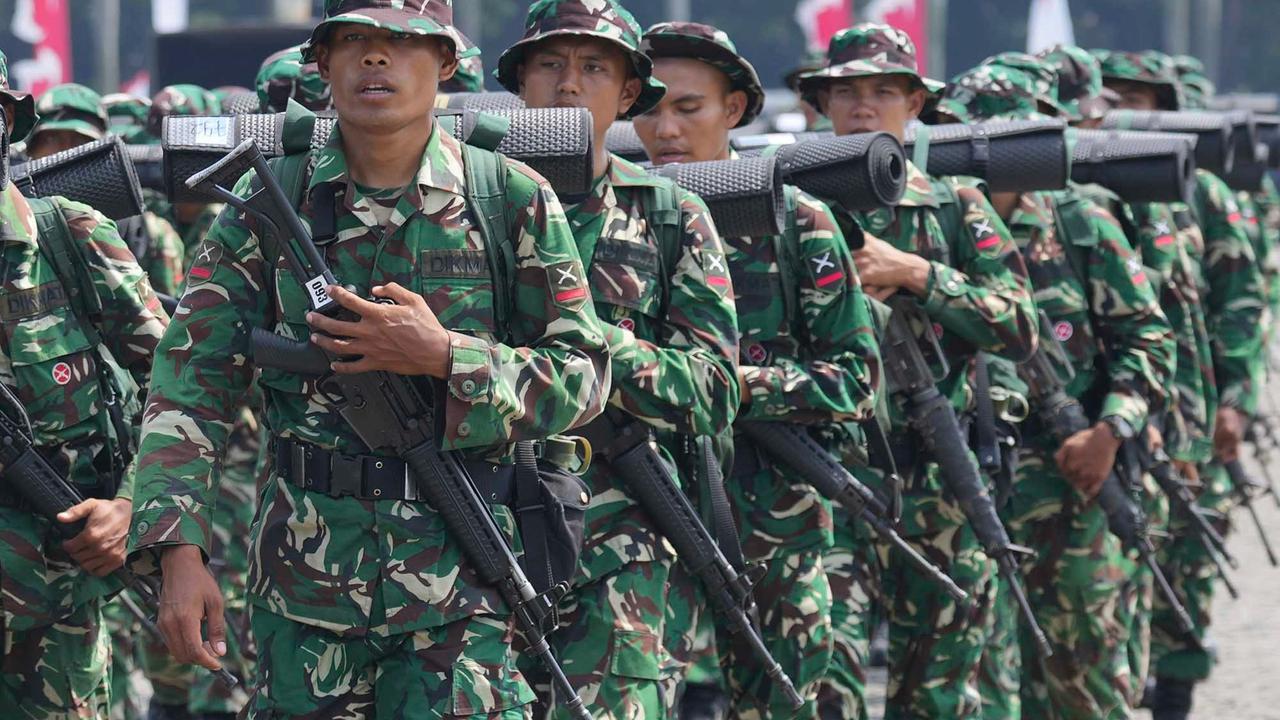 FOTO: Paska Demo Anarkis, TNI  Perketat Pengamanan Ibukota Jakarta