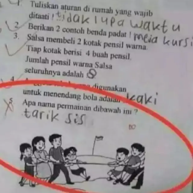 6 Jawaban Nyeleneh Murid Pakai Bahasa Sehari-hari Ini Bikin Dahi Guru Berkerut