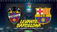 La Liga - Levante Vs Barcelona (Bola.com/Adreanus Titus)