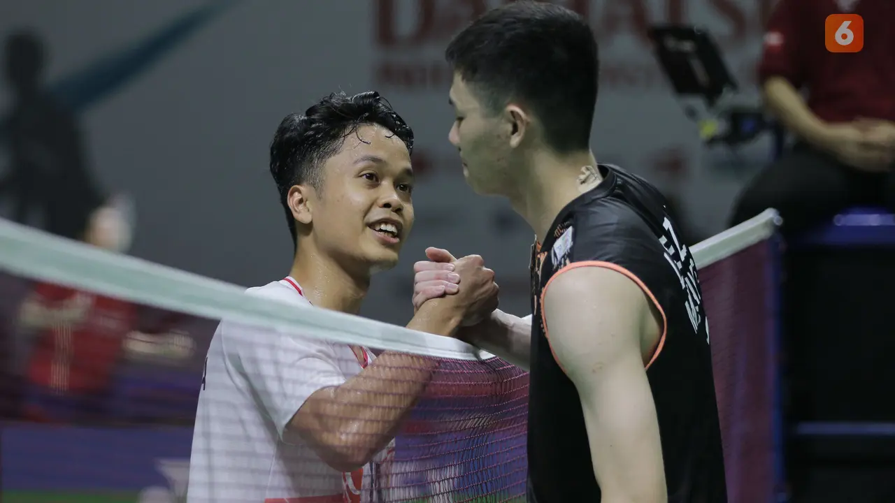 Anthony Sinisuka Ginting dan Lee Zii Jia
