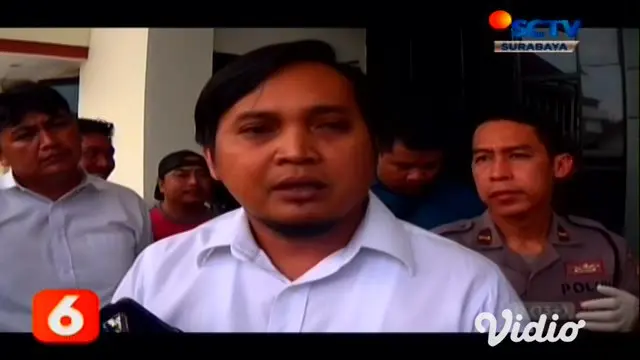 Satuan Reserse Narkoba Polrestabes Surabaya, Jawa Timur mengamankan Lin Ayunda Sari (28) warga Perum Bidai, Batam, Kepulauan Riau yang simpan sabu di kemaluannya, Selasa (11/2/2020).