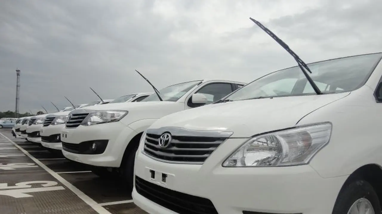 Pengiriman Mobil Toyota Besutan Indonesia Naik 53%