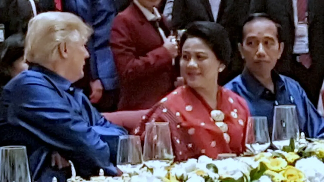 Donald Trump dan Iriana