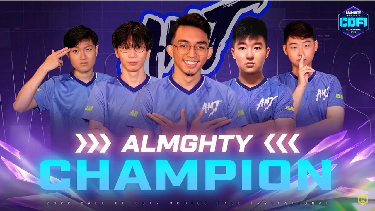 Tim esports ALMGHTY (Dok. Gushcloud)