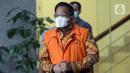 Bupati nonaktif Musi Banyuasin, Dodi Reza Alex Noerdin usai menjalani pemeriksaan lanjutan di Gedung KPK Jakarta, Senin (22/11/2021). Dodi Reza merupakan tersangka dugaan korupsi pengadaan barang dan jasa di Kabupaten Musi Banyuasin tahun 2021. (Liputan6.com/Helmi Fithriansyah)