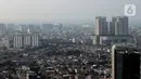 Dalam dua pekan terakhir, Jakarta telah beberapa kali menduduki peringkat pertama sebagai kota dengan polusi udara terburuk di dunia berdasarkan data IQAir. (Liputan6.com/Johan Tallo)