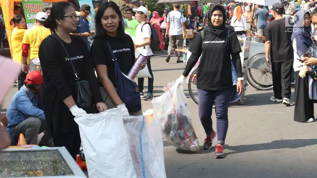 Kumpulkan Sampah dalam Car Free Day
