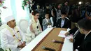 Akad nikah Hengky Kurniawan dan Sonya Fatmala dihadiri oleh Bapak Hatta Rajasa. (Galih W. Satria/bintang.com)