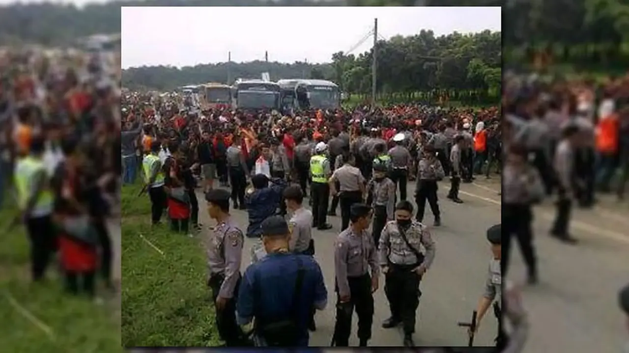 Kerusuhan Persija di Jalan Tol