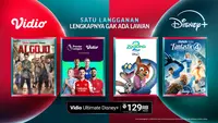 Disney+ dan Vidio Bersinergi, Satukan Hiburan Global, Konten Lokal, dan Olahraga dalam Satu Paket