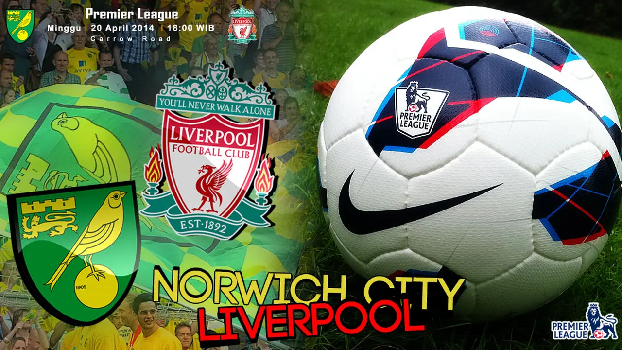 Prediksi Norwich City vs Liverpool
