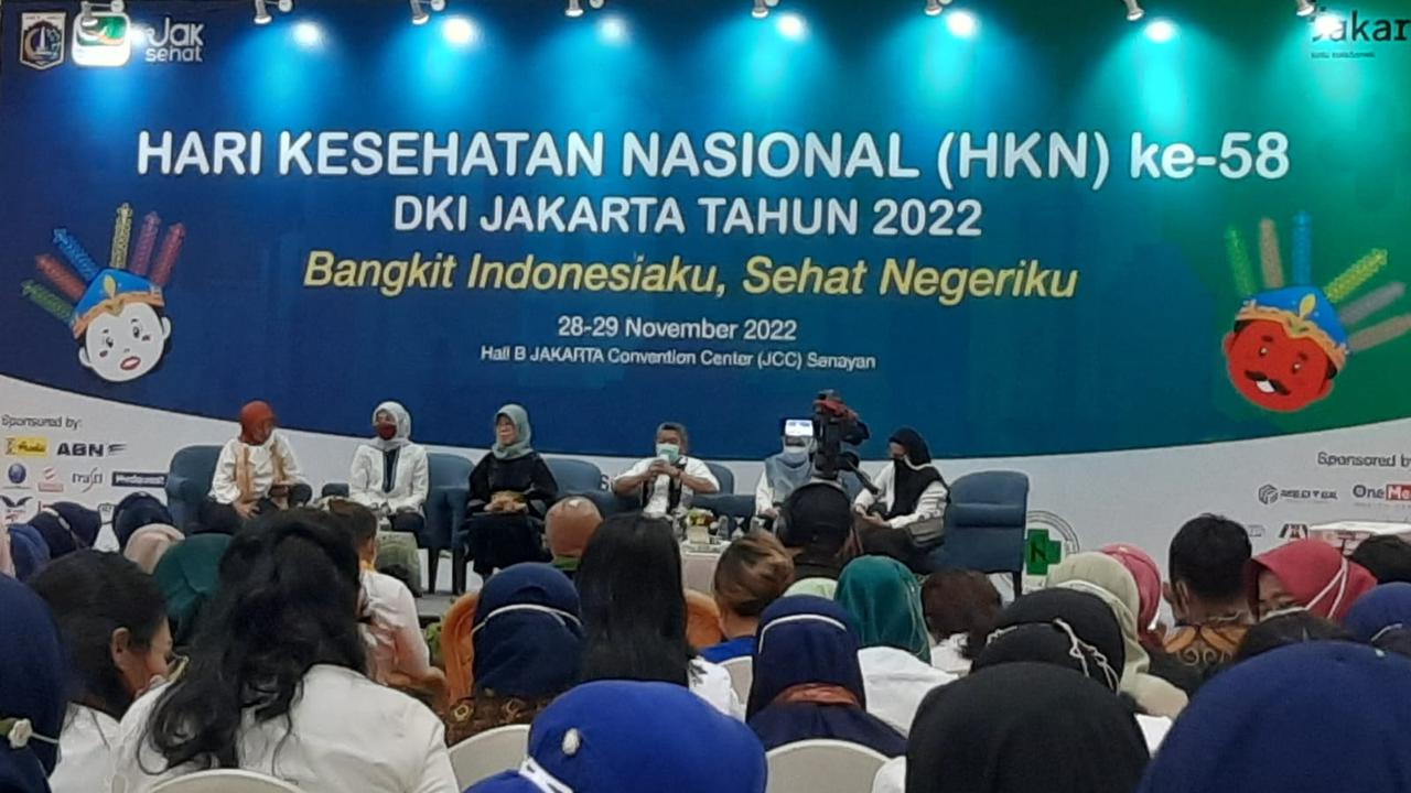 Acara Puncak Hari Kesehatan Nasional (HKN) ke-58 di JCC Senayan